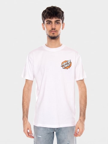 Santa Cruz Bluser & t-shirts 'Slime Scream White' i hvid