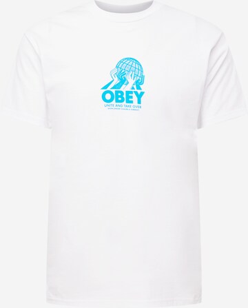 Obey T-Shirt 'Unite' in Weiß: predná strana