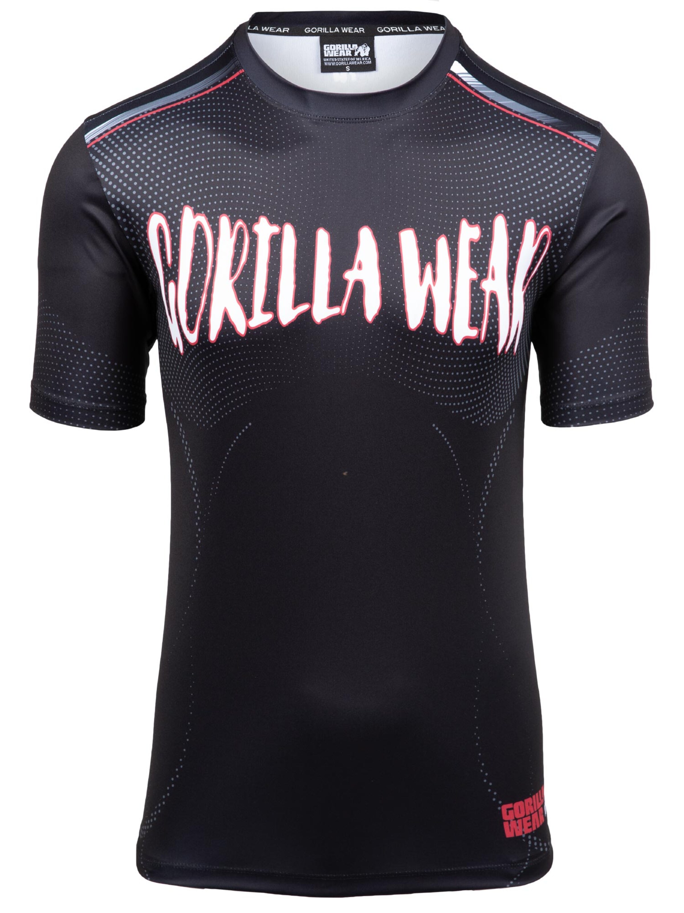 Maglietta 'Clayton' di Gorilla Wear in nero: frontale