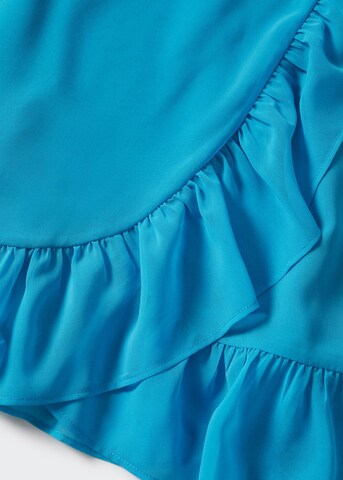 MANGO Šaty 'Kate' - Modrá