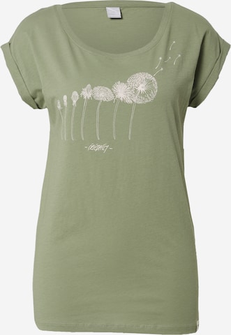 Iriedaily Shirt 'Evolution' in Green: front