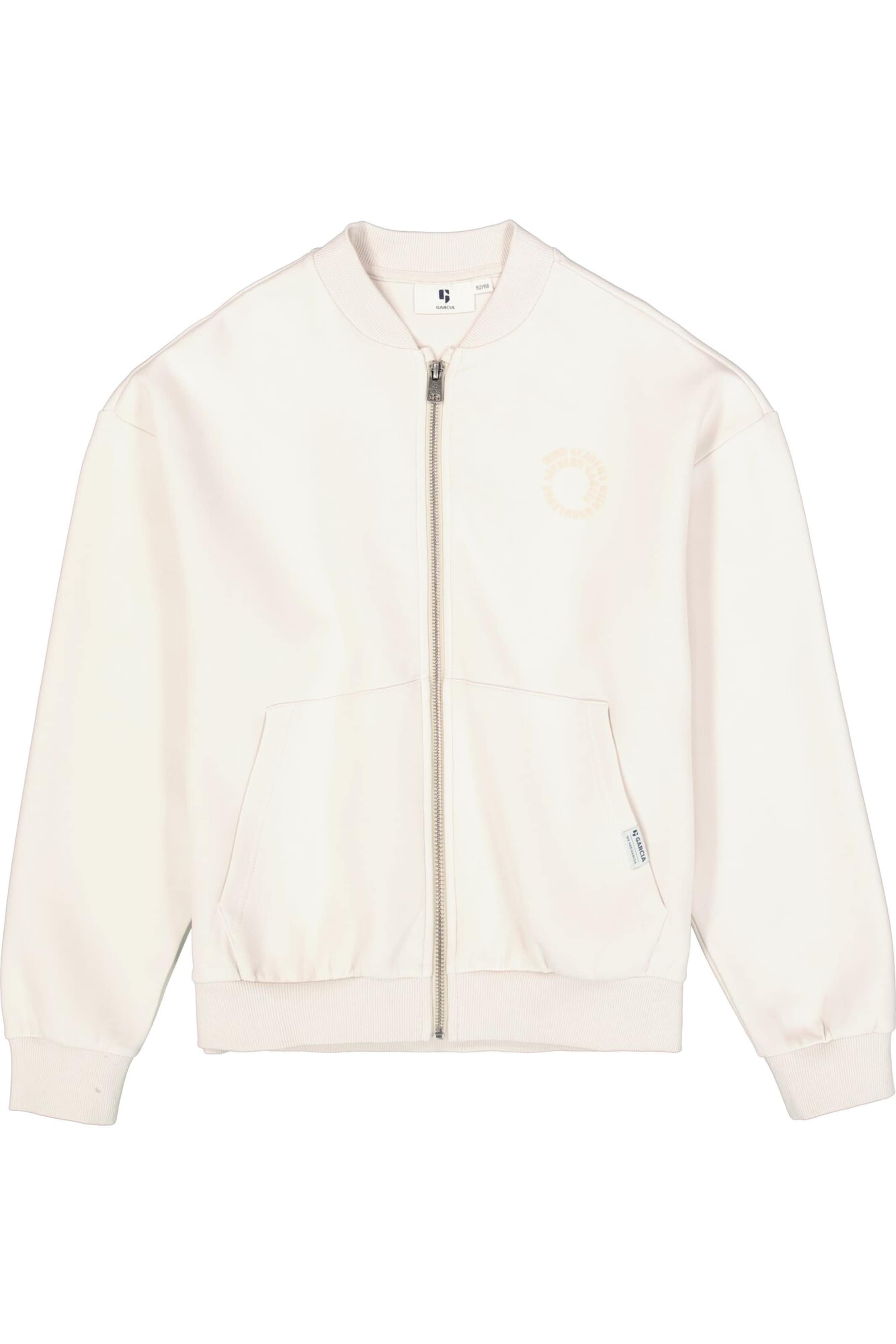 GARCIA Sweatshirt in Beige: front