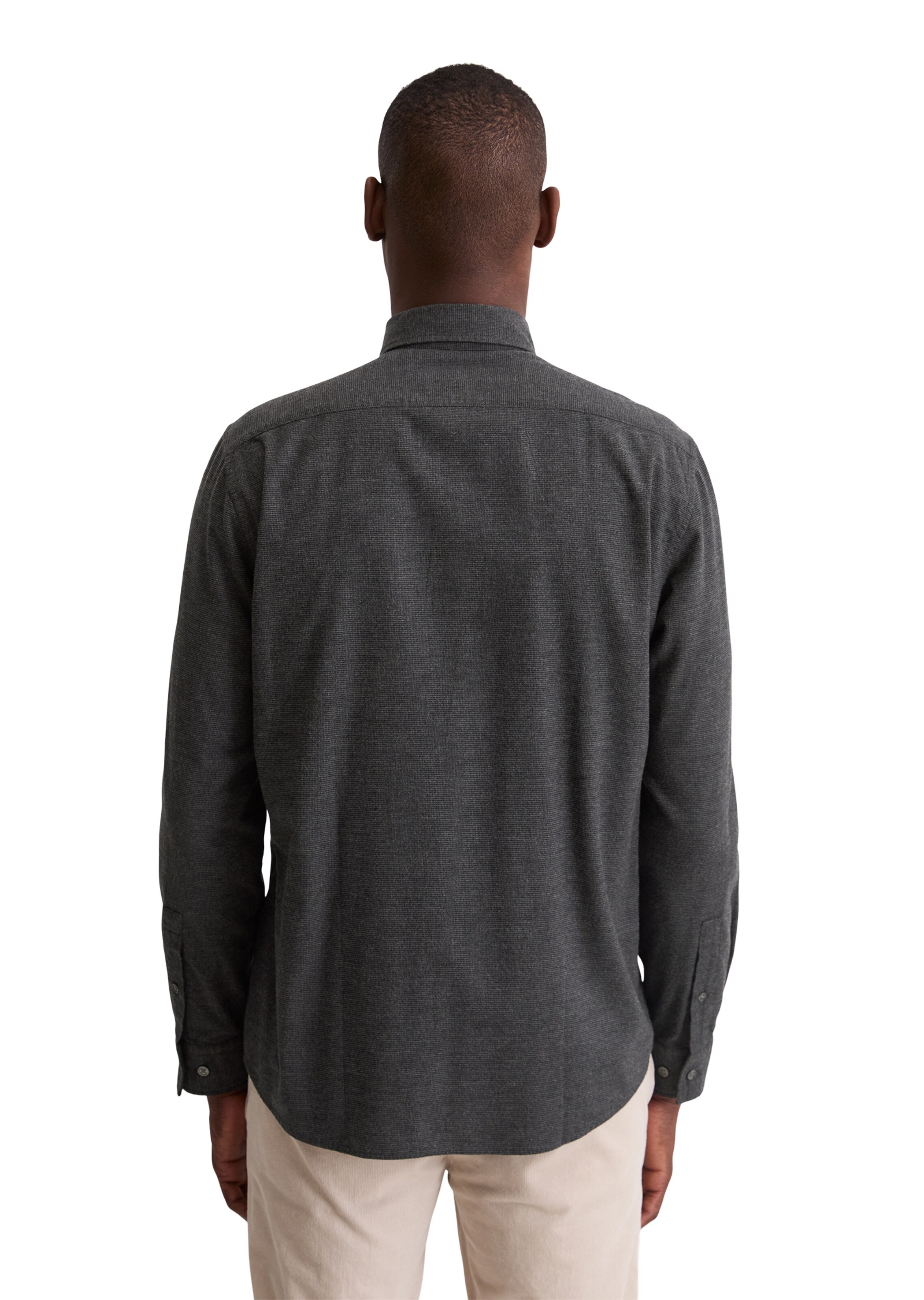 Marc O'Polo Regular fit Button Up Shirt in Black