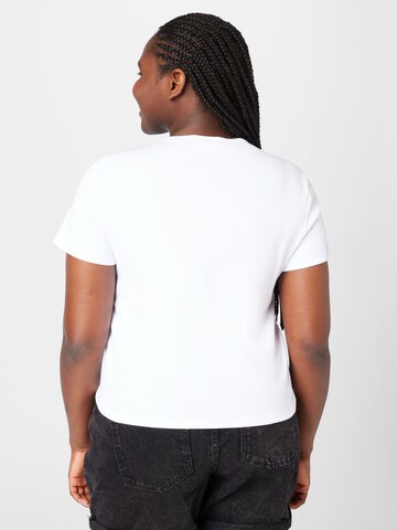 Noisy May Curve Shirt 'MAYA' in White