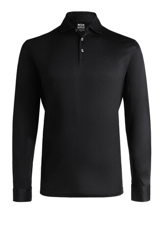 Boggi Milano Shirt in Zwart: voorkant