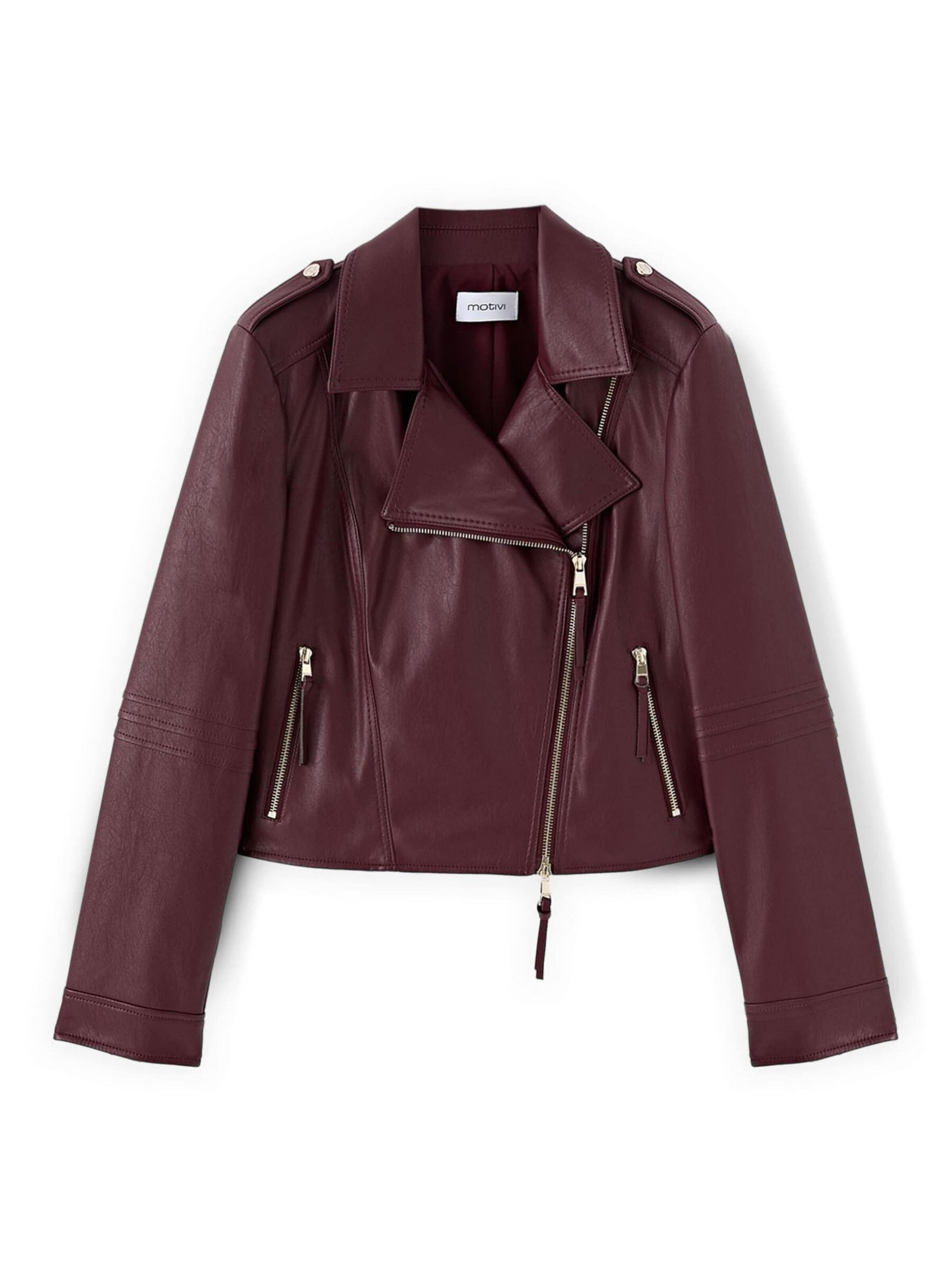 MOTIVI - Chaqueta de entretiempo en rojo: frente