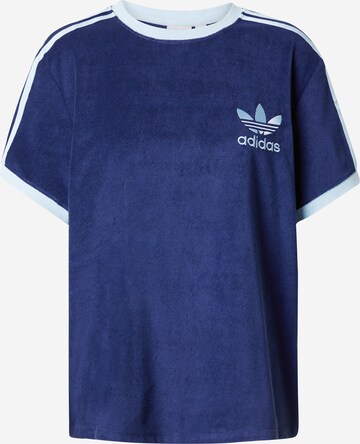 Tricou de la ADIDAS ORIGINALS pe albastru: față