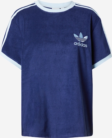 ADIDAS ORIGINALS Koszulka w kolorze niebieski: przód