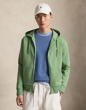 Veste de survêtement Polo Ralph Lauren en vert : devant