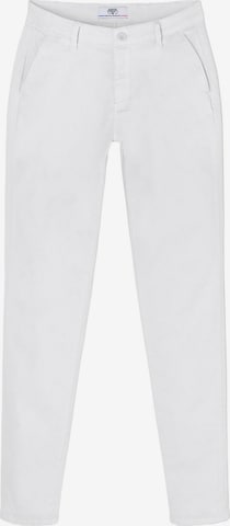 Pantalon chino 'Dyli 5' Le Temps Des Cerises en blanc : devant