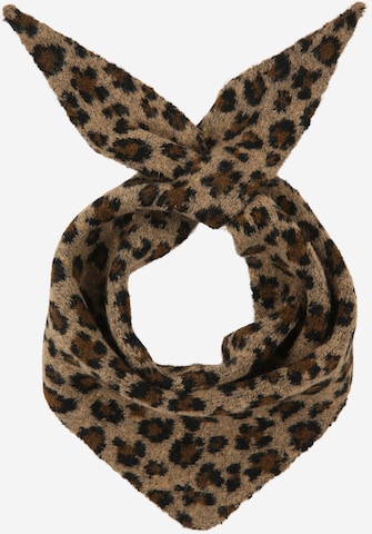 Zwillingsherz Huivi 'Leo' värissä beige: etupuoli