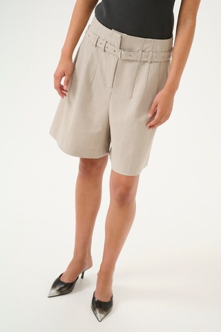 Regular Pantalon KAREN BY SIMONSEN en beige : devant