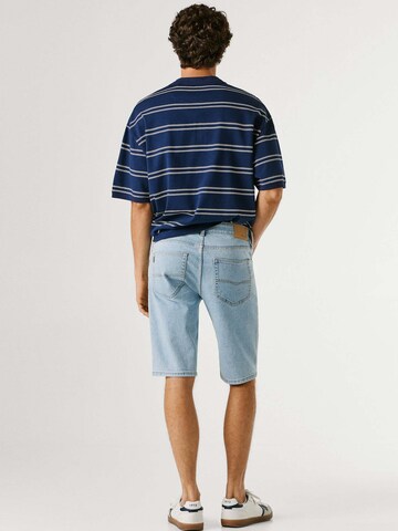 Pepe Jeans Regular Short 'Cash' in Blau