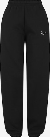 Karl Kani Tapered Hose in Schwarz: Vorderseite