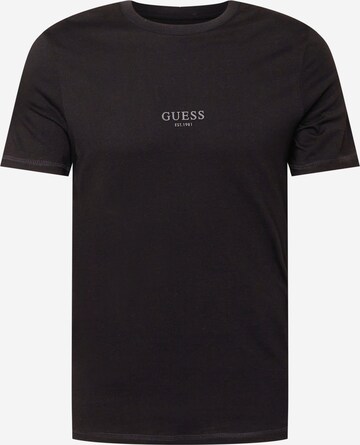 Maglietta 'Aidy' di GUESS in nero: frontale