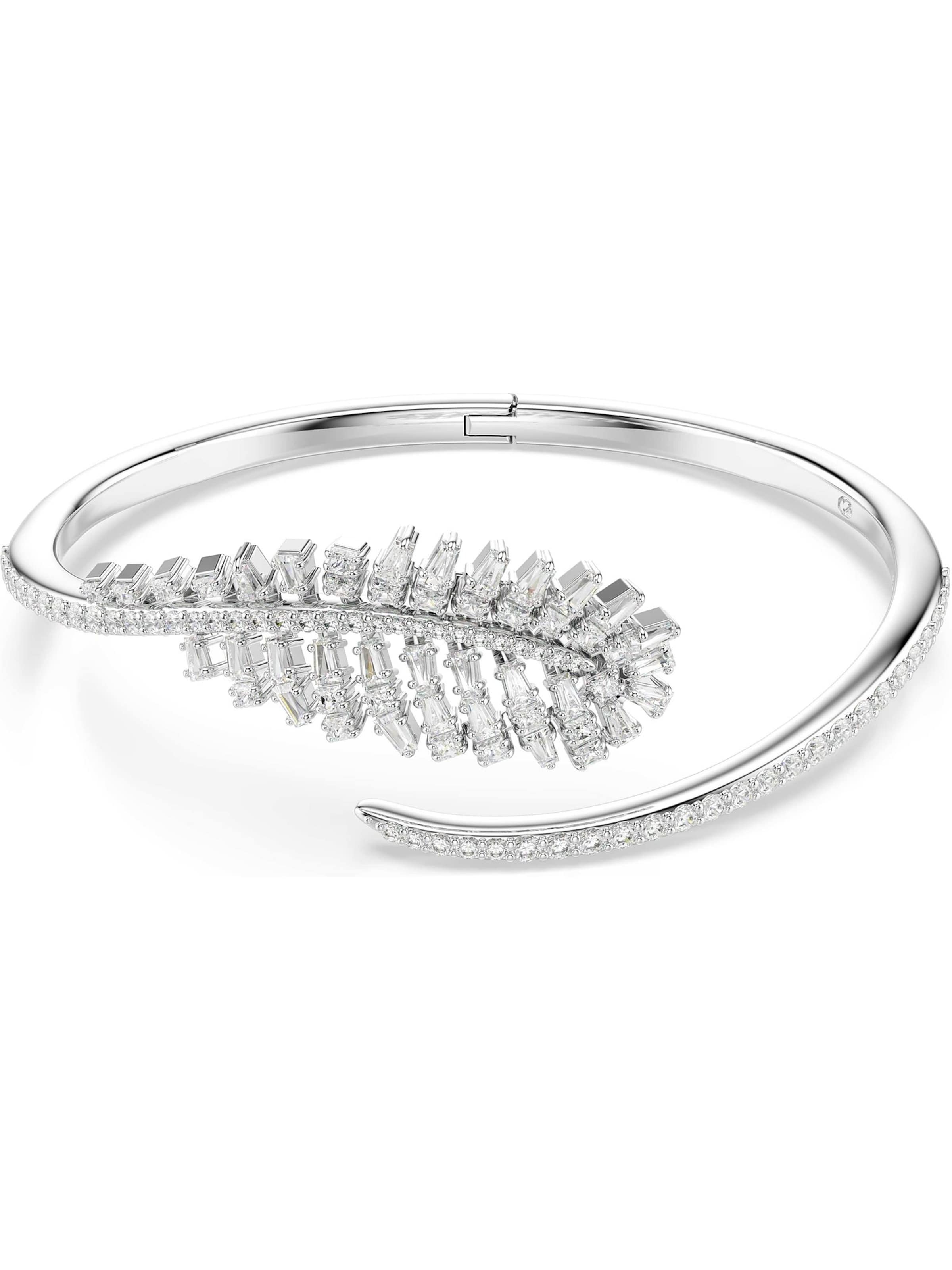 Swarovski Armband in L in silber, Produktansicht