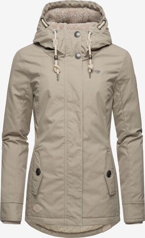 Ragwear Winterjas 'Monade' in Beige: voorkant