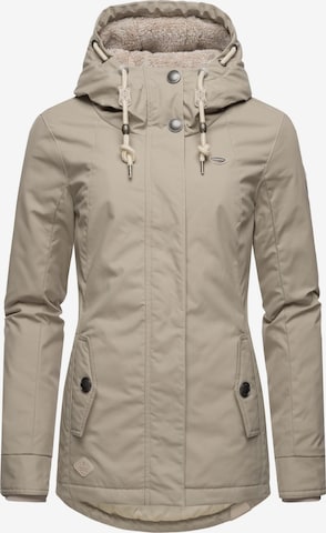 Ragwear Winter jacket 'Monade' in Beige: front