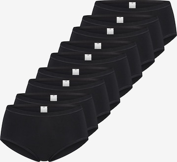 SLOGGI Slip 'GO Daily Cotton' in Black: front