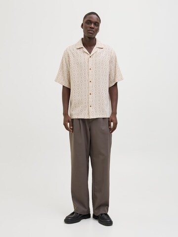 JACK & JONES Классический крой Рубашка 'JPRBLUVincent' в Бежевый