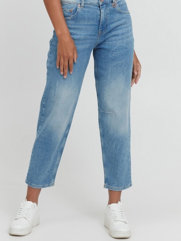 Pulz Loosefit Jeans ' Emma ' i blå: forside