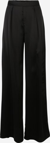 Dorothy Perkins Tall Wide leg Pleat-Front Pants in Black: front