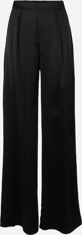 Wide leg Pantaloni con pieghe di Dorothy Perkins Tall in nero: frontale