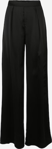 Wide Leg Pantalon à pince Dorothy Perkins Tall en noir : devant