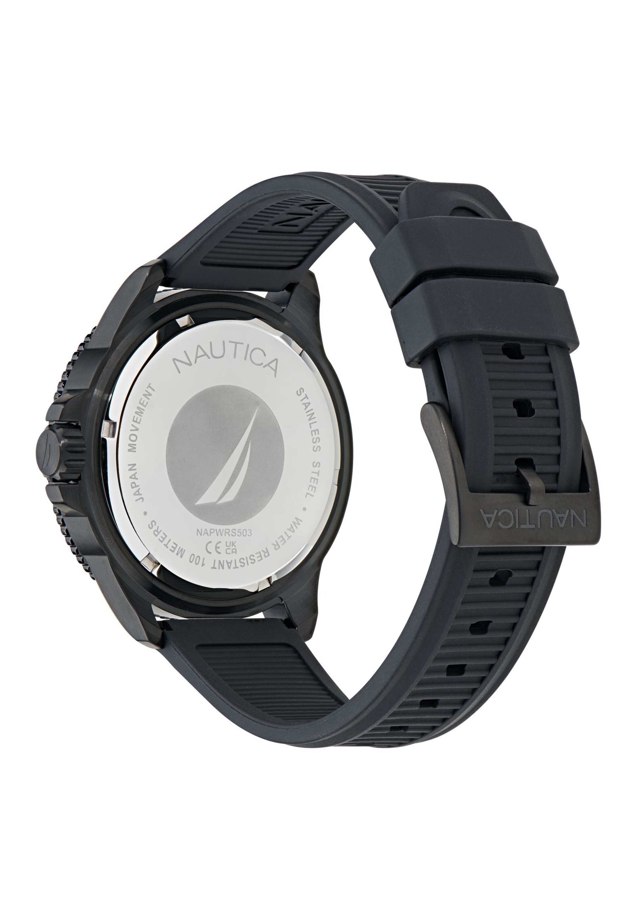 Montre à affichage analogique 'Windrose' NAUTICA en noir