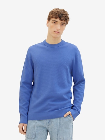 TOM TAILOR DENIM Pullover in Blau