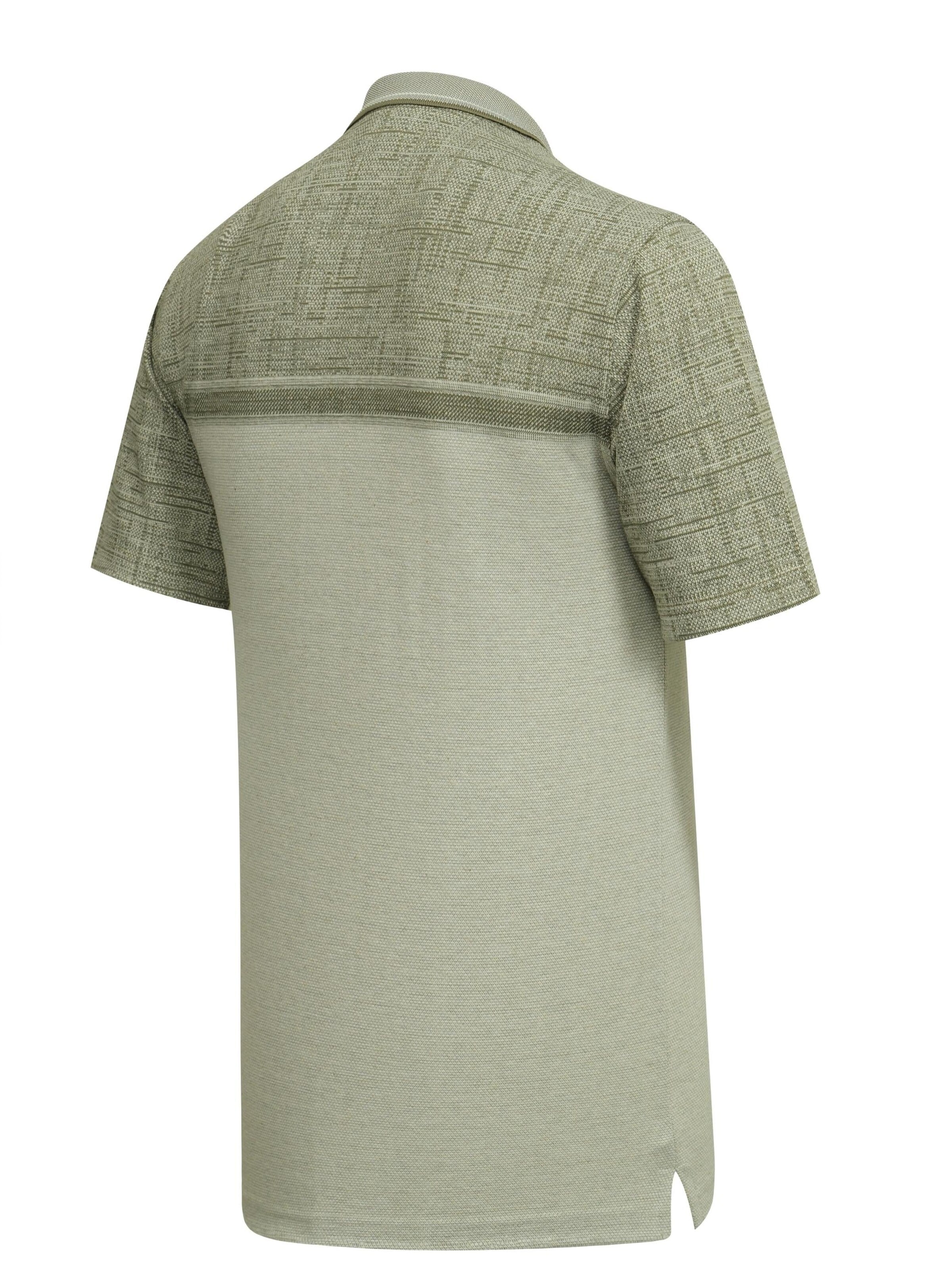 Cizgi Triko Shirt‌‌‌‌‌‌‌ in Grün