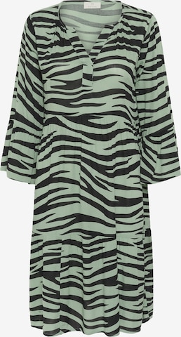 Kaffe Kleid in Grün: Vorderseite