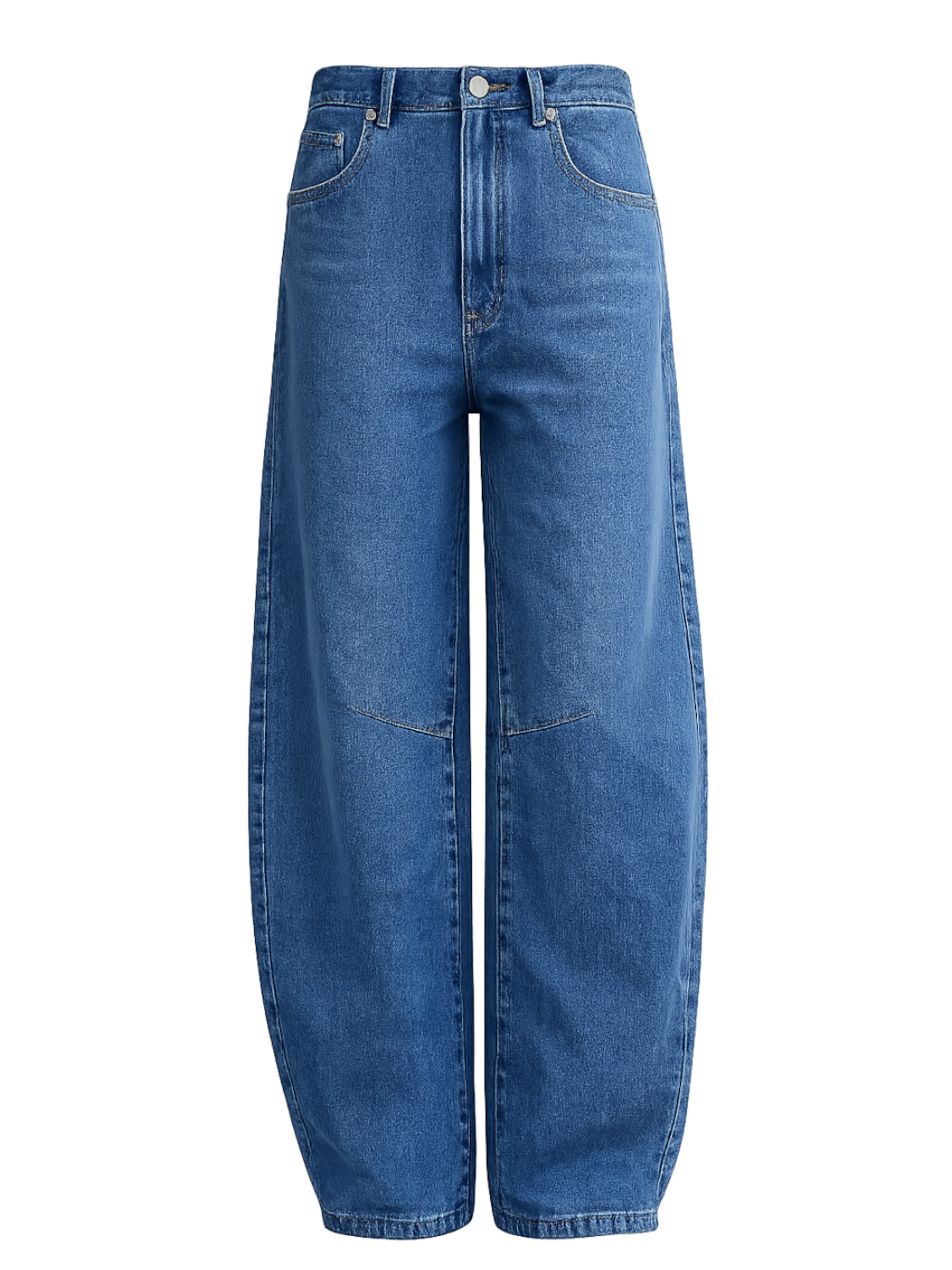 ARMIE Tønde Jeans 'The Joan Barrel Leg Jeans' i blå: forside