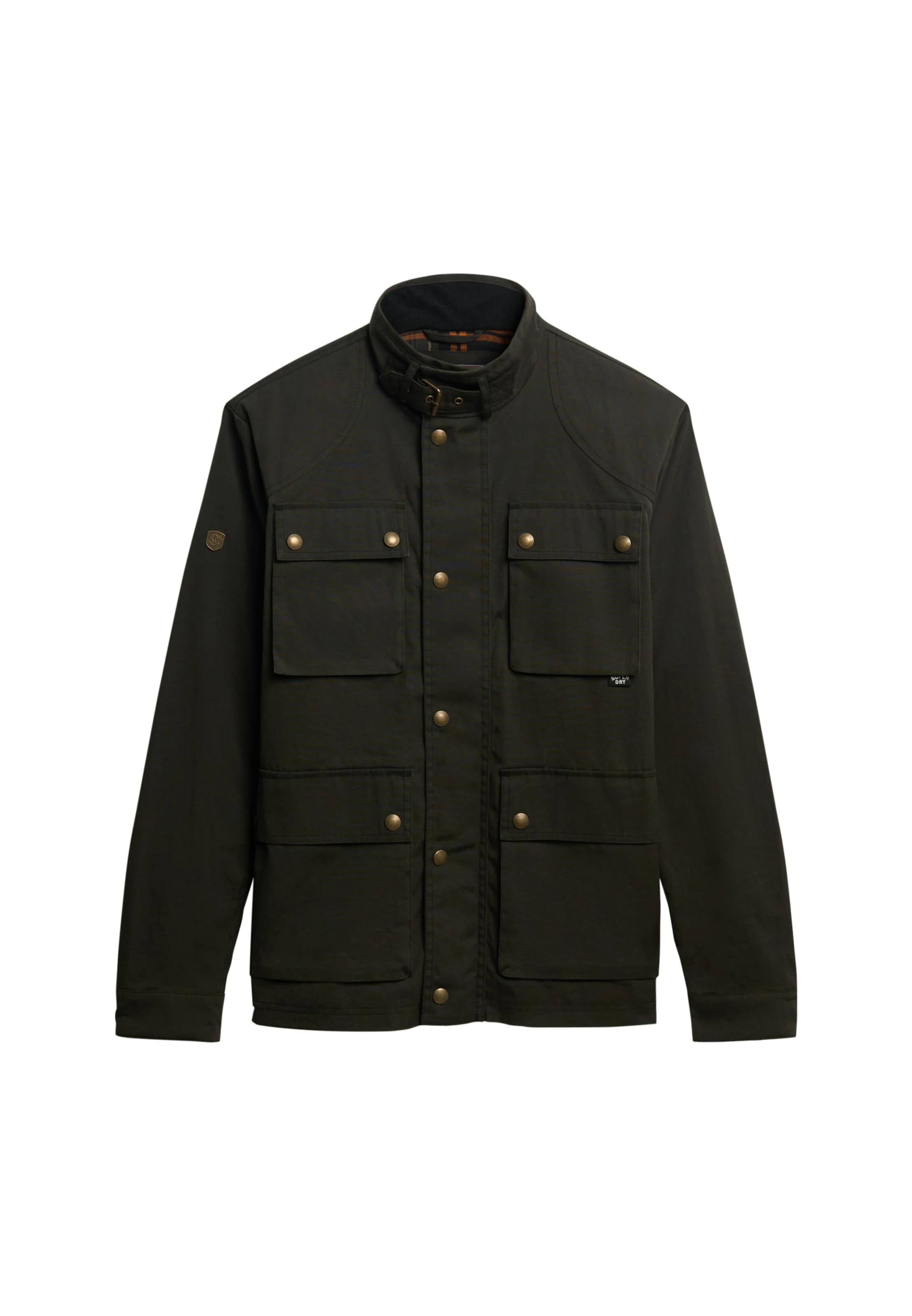 Superdry Tussenjas in Groen: voorkant