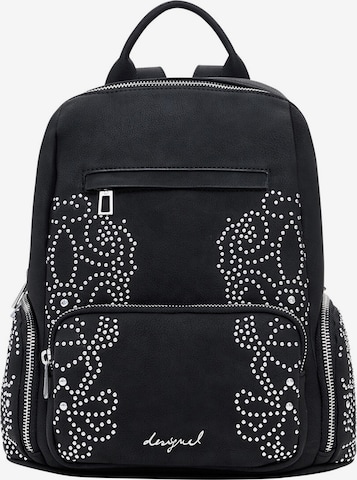 Rucsac de la Desigual pe negru: față