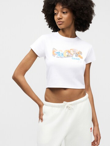 Tricou 'HALEY O BABY' de la RIP CURL pe alb