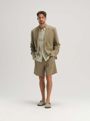 Regular Pantalon à pince TRAPP en vert
