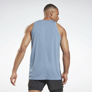 T-Shirt fonctionnel Reebok en bleu