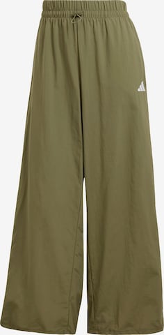 Pantaloni sportivi 'Essentials' di ADIDAS SPORTSWEAR in verde: frontale