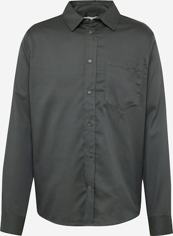 ARMEDANGELS Regular fit Skjorta 'Skjortas' i grå: framsida