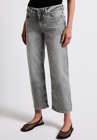 STREET ONE Regular Jeans in Grey: front