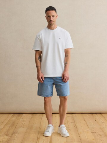 Wide Leg Pantalon 'Julian' DAN FOX APPAREL en bleu