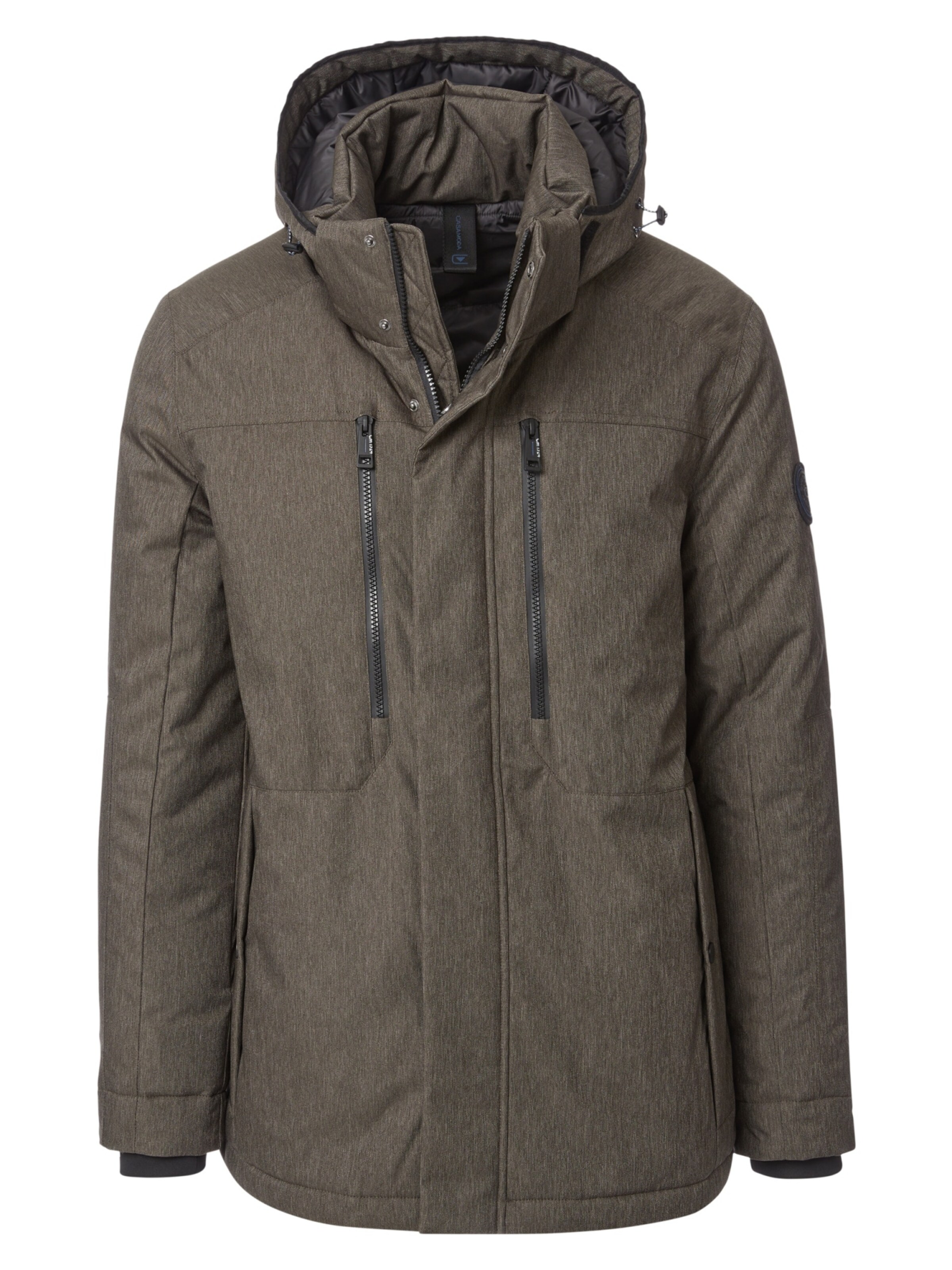 CASAMODA Overgangsparka i brun: forside