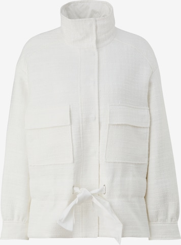 COMMA Between-Season Jacket in White: front