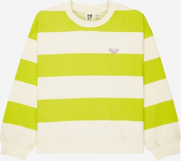 ROXY Sweatshirt 'Little Things' in Green: front