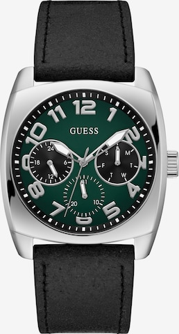 Orologio analogico 'Xander' di GUESS in nero: frontale