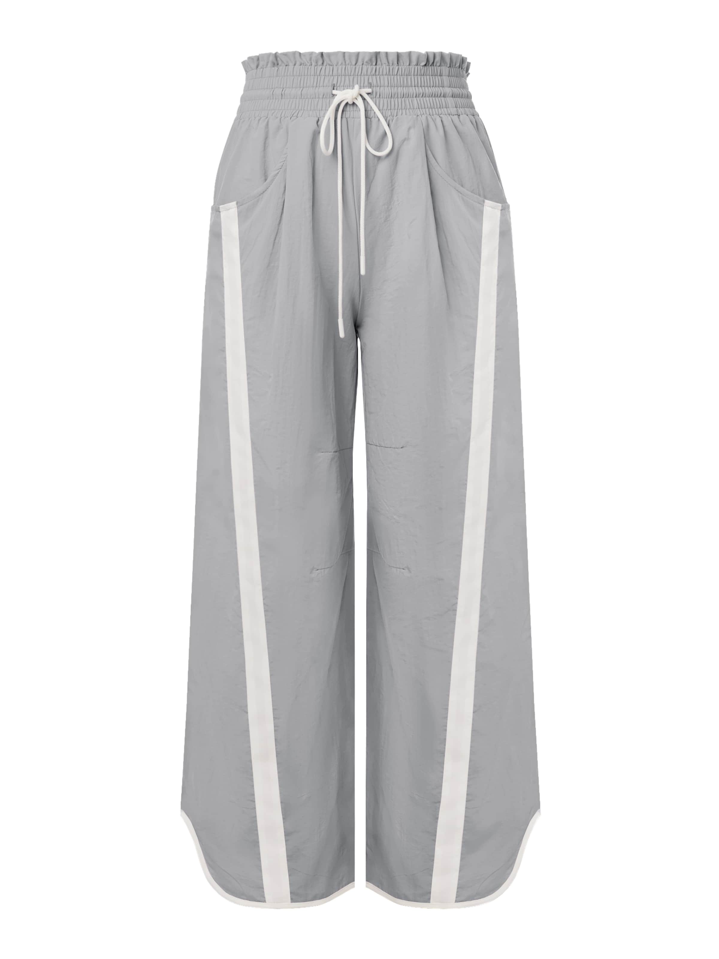 Imily Bela Loosefit Bukser i grå: forside