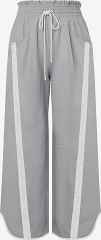 Imily Bela Loosefit Bukser i grå: forside