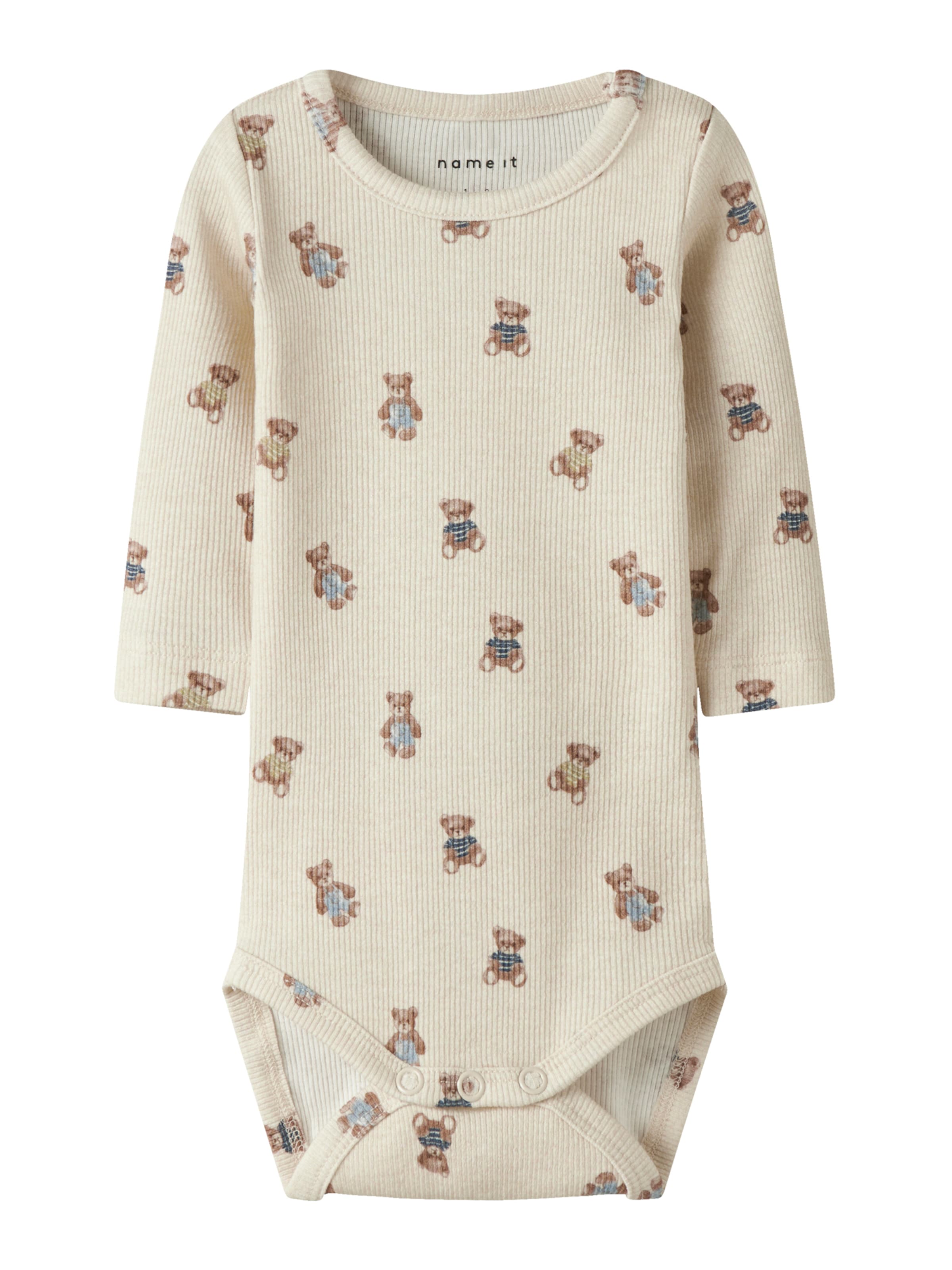 NAME IT Kezeslábas 'NBMDENKAB' - szürke: elől