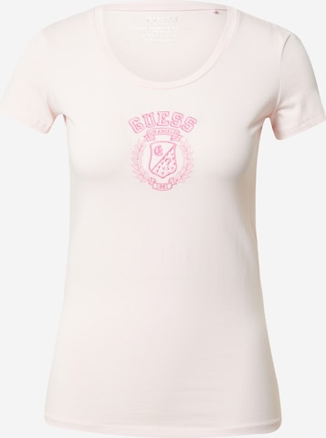 GUESS Shirts 'MARINA' i pink: forside